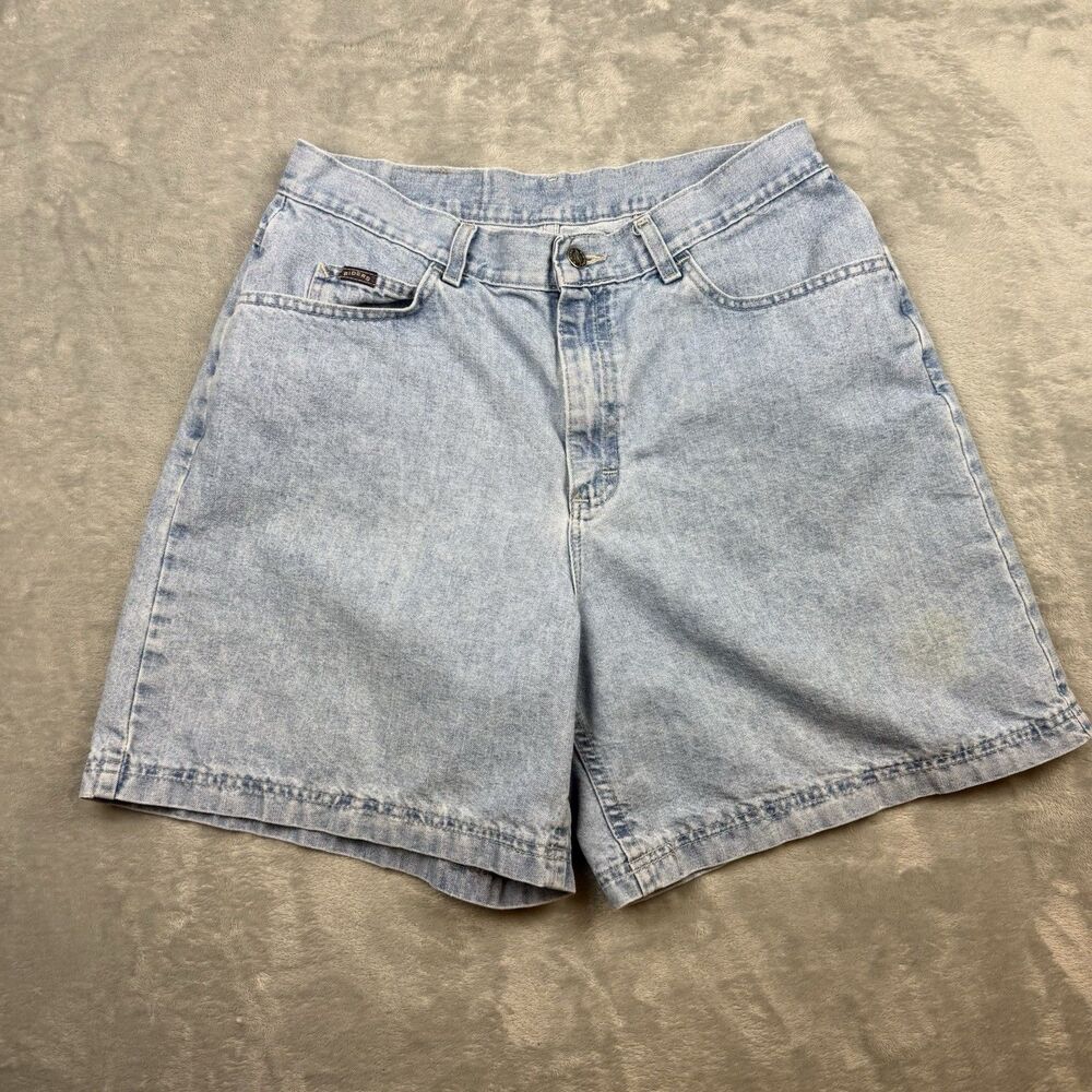 Vintage Riders by Lee Light Wash Denim Shorts Women’s Size 16 Medium 90s Mom - Picture 4 of 10